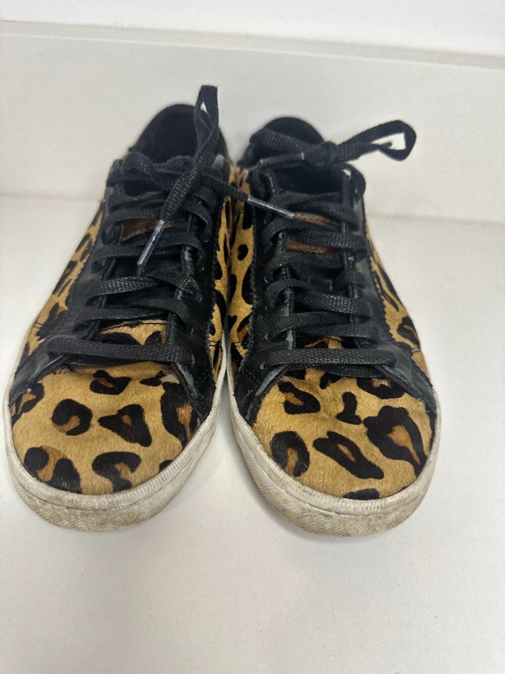 Cole Haan GrandPro Tennis Leopard Haircalf Sneakers Women’s Size 6